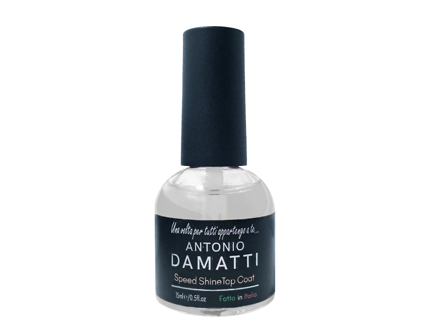 Топ для натуральних нігтів Antonio Damatti Speed ​​Shine Top Coat 15 мл