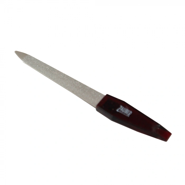 Пилка для натуральних нігтів сапфірова Zauber Sapphire Manicure File 03-046 130 мм