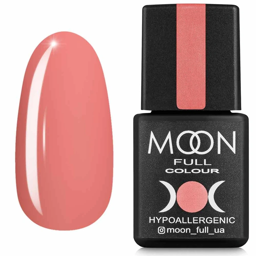 Гель-лак MOON FULL Air Nude №20 ніжний лососевий, емаль 8 мл