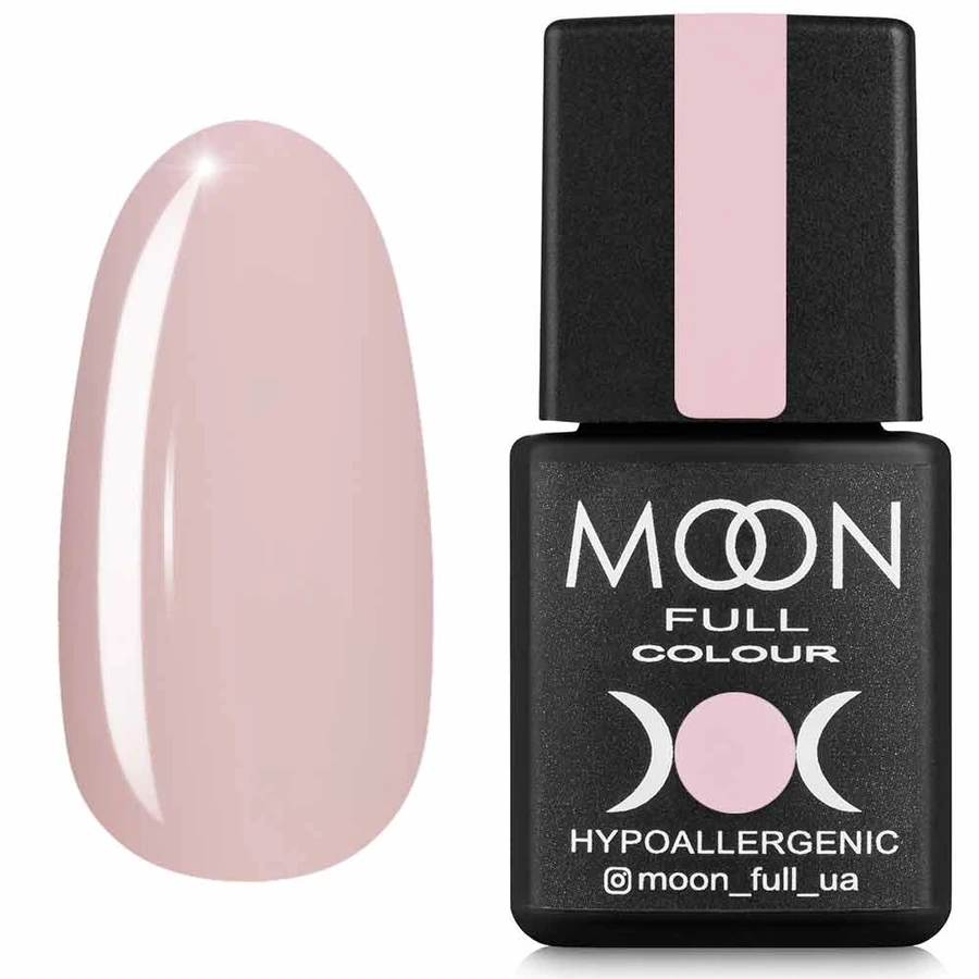 Гель-лак MOON FULL Air Nude №19 ніжний персик, емаль 8 мл