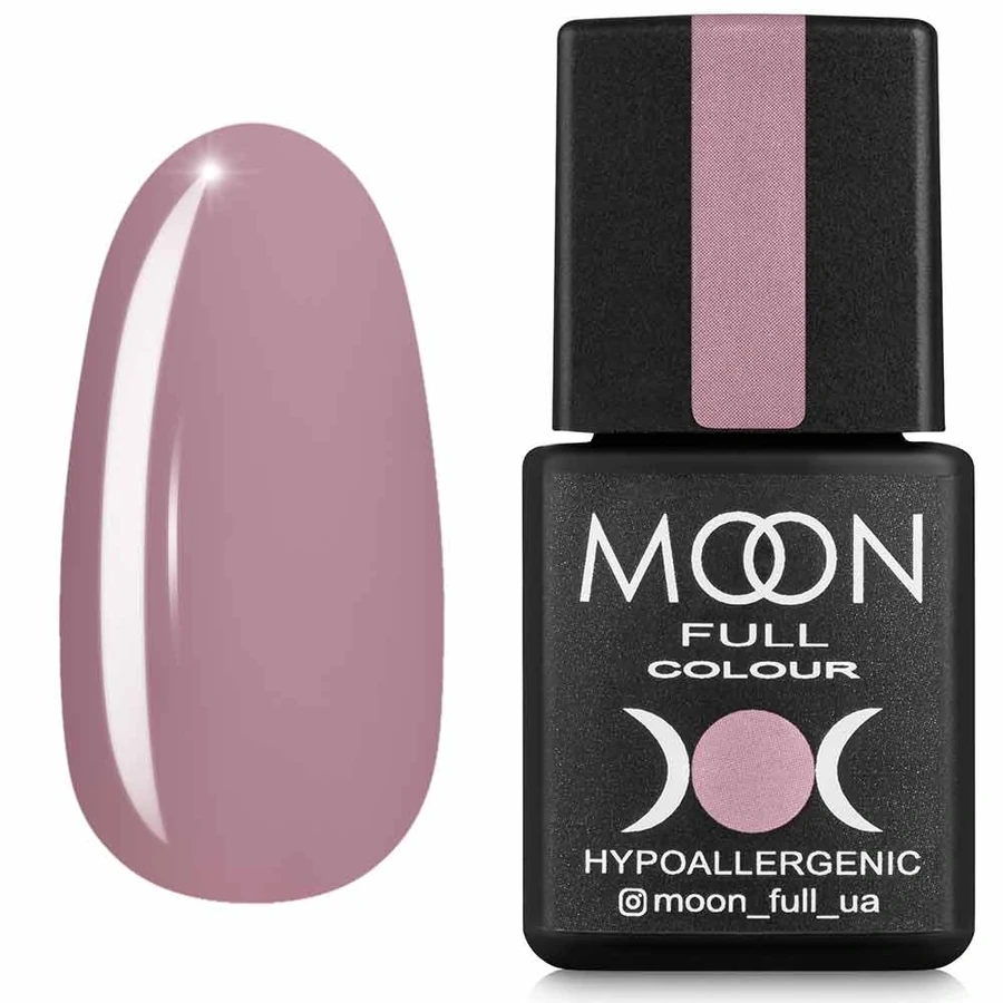 Гель-лак MOON FULL Air Nude №09 бежево-бузковий, емаль 8 мл