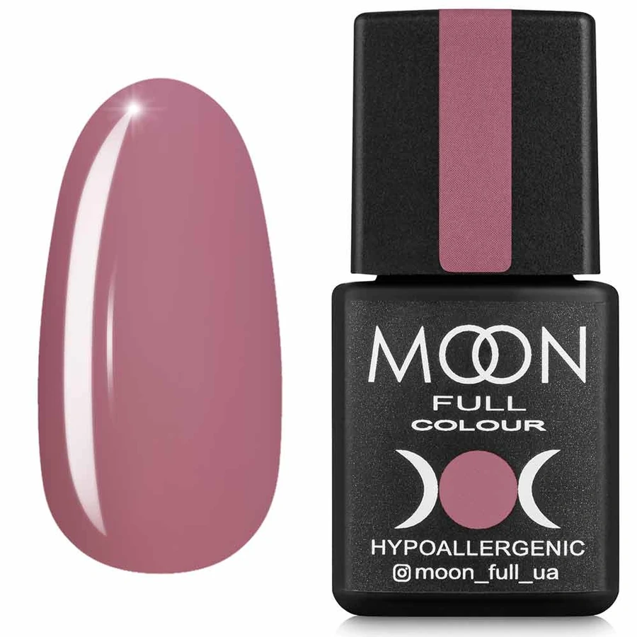 Гель-лак MOON FULL Air Nude №08 темний бежево-рожевий, емаль 8 мл