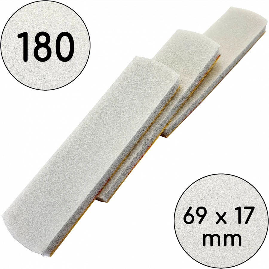 Змінні бафи для основи 69 мм ThePilochki Replaceable Buff Grey 180 грит Сірі 50 шт