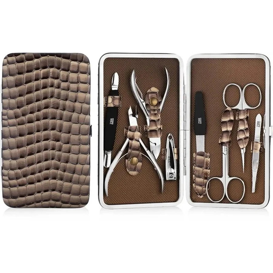 Манікюрний набір Zauber Manicure Tools Set ZBR-054 8 предметів