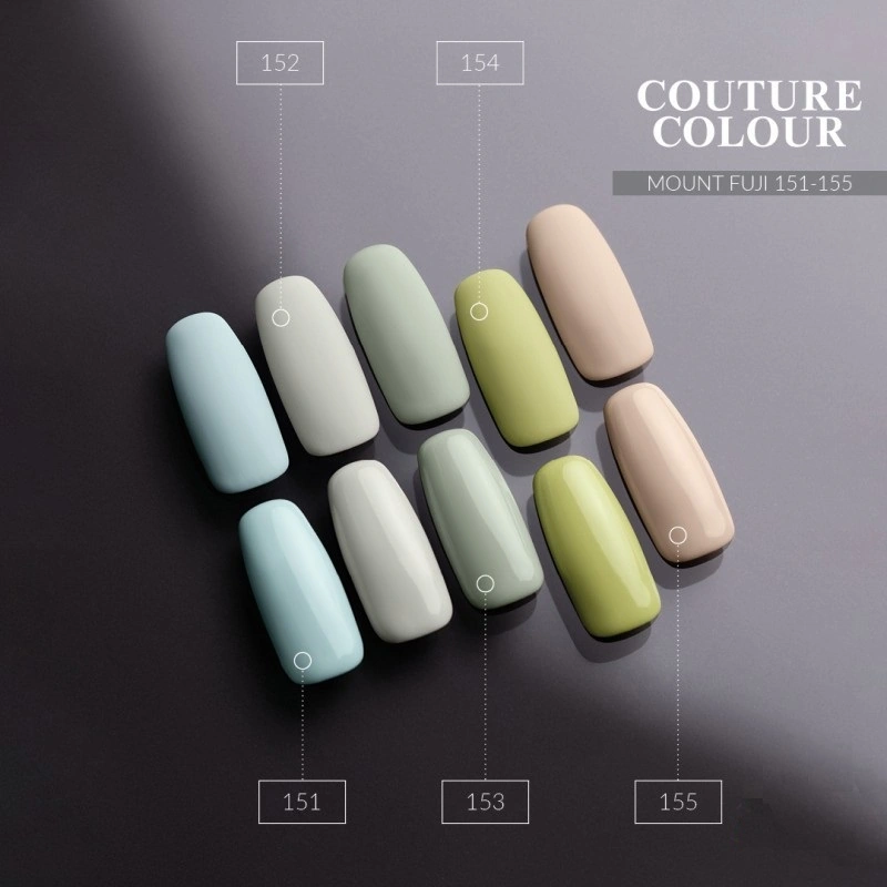 Гель-лак Couture Colour Gel Polish №151 блідо-блакитний, емаль 9 мл