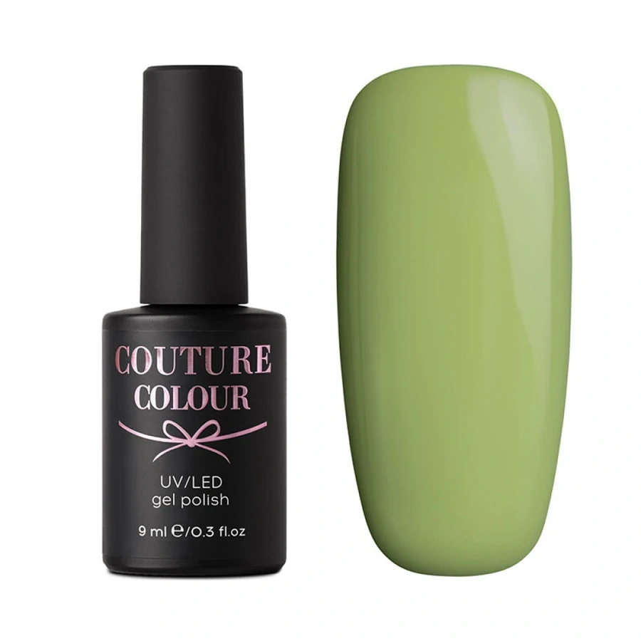 Гель-лак Couture Colour Gel Polish №154 пастельний фісташковий, емаль 9 мл
