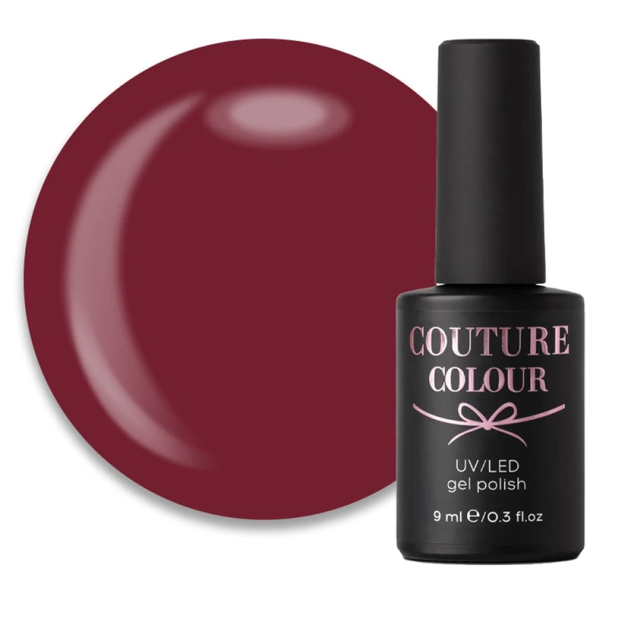 Гель-лак Couture Colour Gel Polish №157 глибокий рожево-малиновий, емаль 9 мл