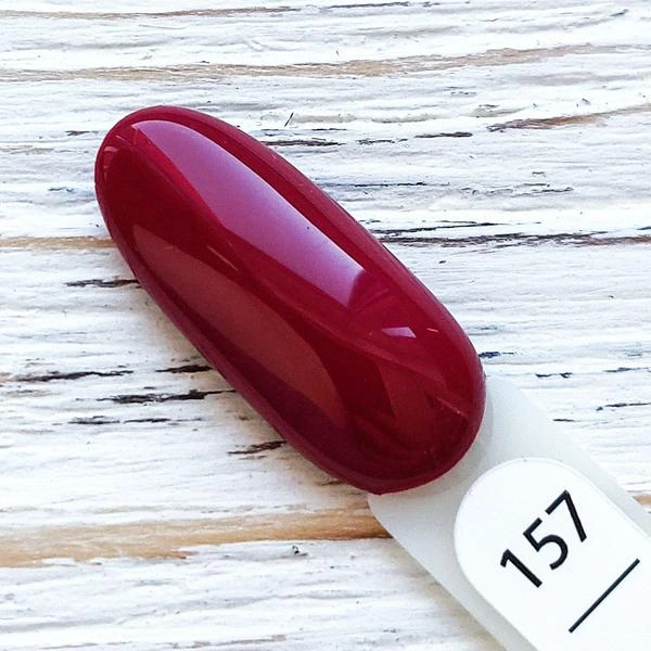 Гель-лак Couture Colour Gel Polish №157 глибокий рожево-малиновий, емаль 9 мл
