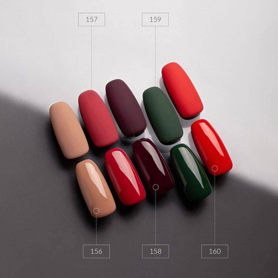 Гель-лак Couture Colour Gel Polish №160 благородний кораловий, емаль 9 мл