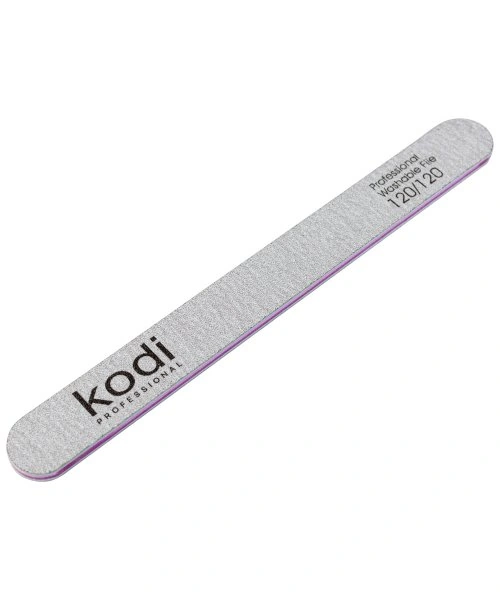 Пилка для нігтів Kodi №101 Пилка прямої форми 120/120 грит