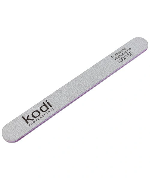 Пилка для нігтів Kodi №102 Пилка прямої форми 150/150 грит
