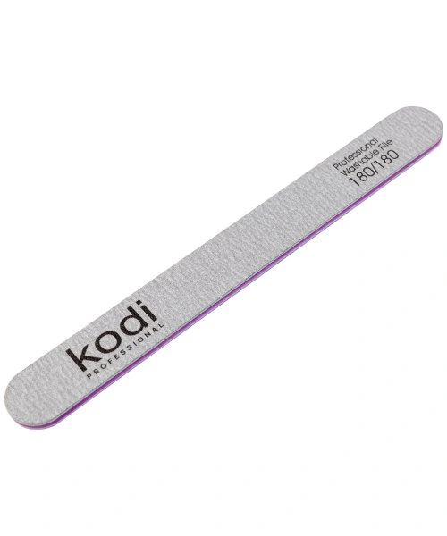 Пилка для нігтів Kodi №103 Пилка прямої форми 180/180 грит