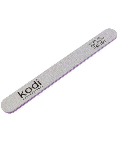 Пилка для нігтів Kodi №105 Пилка прямої форми 100/180 грит
