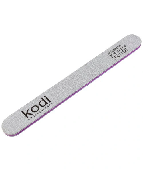 Пилка для нігтів Kodi №107 Пилка прямої форми 100/150 грит