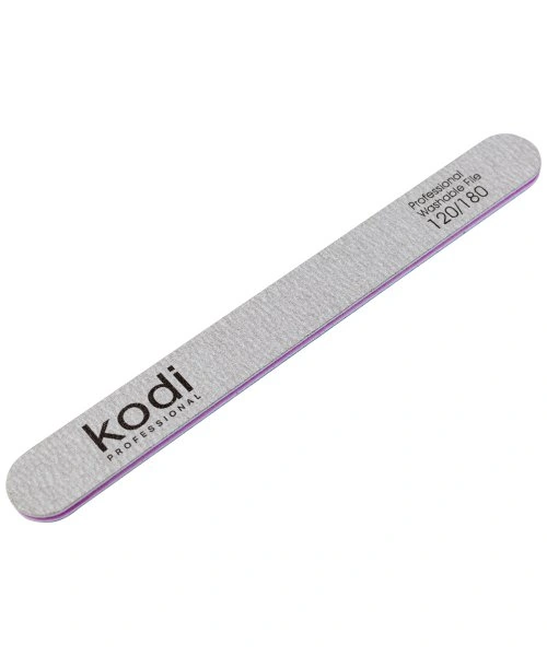 Пилка для нігтів Kodi №108 Пилка прямої форми 120/180 грит