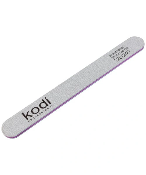 Пилка для нігтів Kodi №109 Пилка прямої форми 120/240 грит