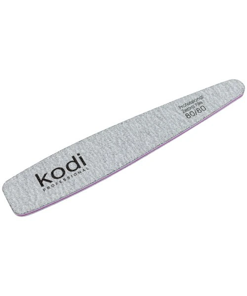Пилка для нігтів Kodi №110 Пилка конічної форми 80/80 грит