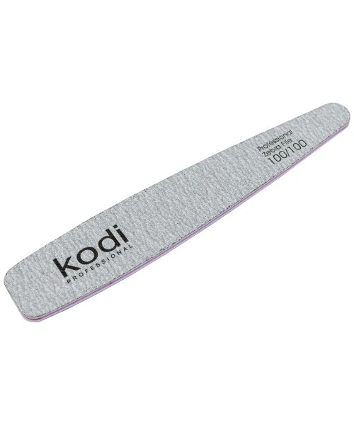 Пилка для нігтів Kodi №111 Пилка конічної форми 100/100 грит