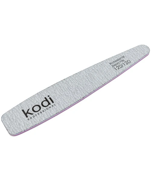 Пилка для нігтів Kodi №112 Пилка конічної форми 120/120 грит