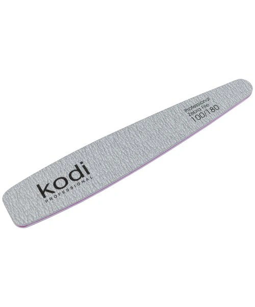 Пилка для нігтів Kodi №116 Пилка конічної форми 100/180 грит
