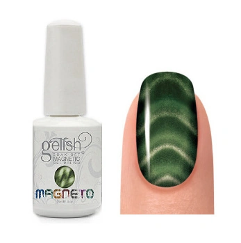 Магнітний гель-лак Harmony Gelish Magneto Polar Attraction зелений, перламутр 15 мл