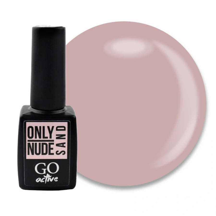 Гель-лак GO Active Gel Polish Only Nude 06 Sand рожевий пісок, емаль 10 мл