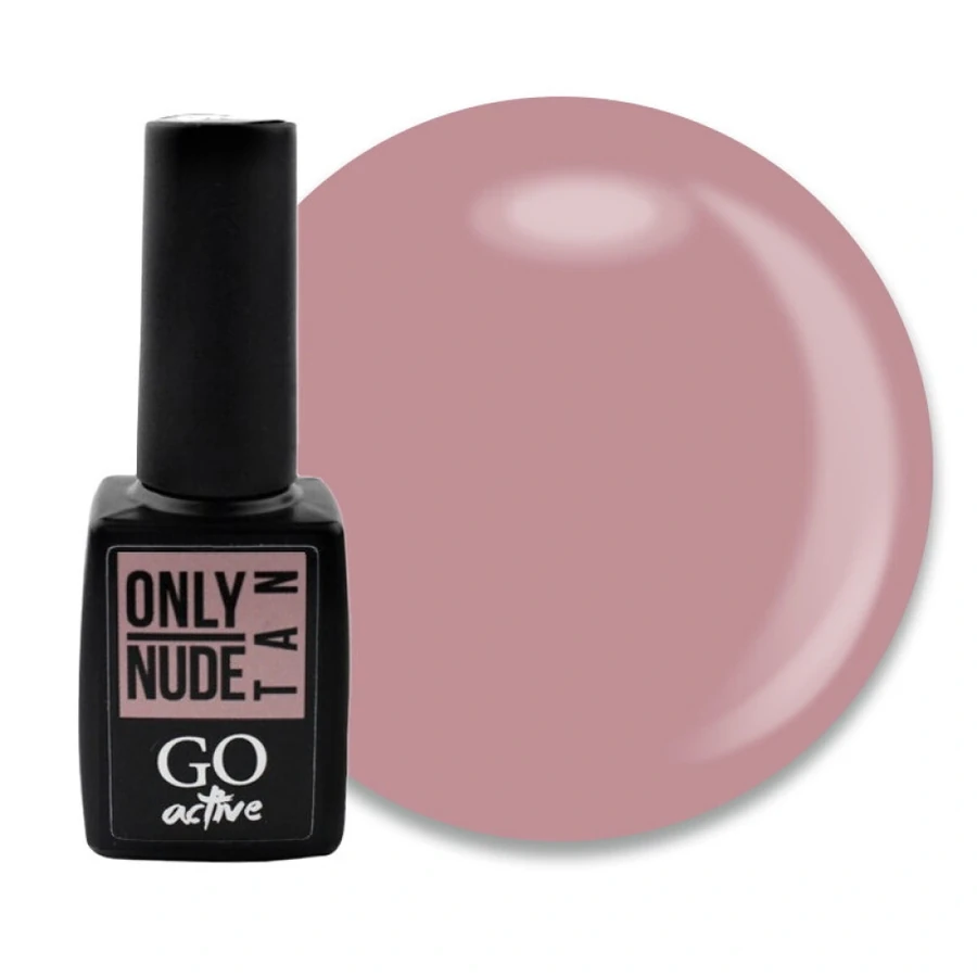 Гель-лак GO Active Gel Polish Only Nude 07 Tan суха троянда, емаль 10 мл