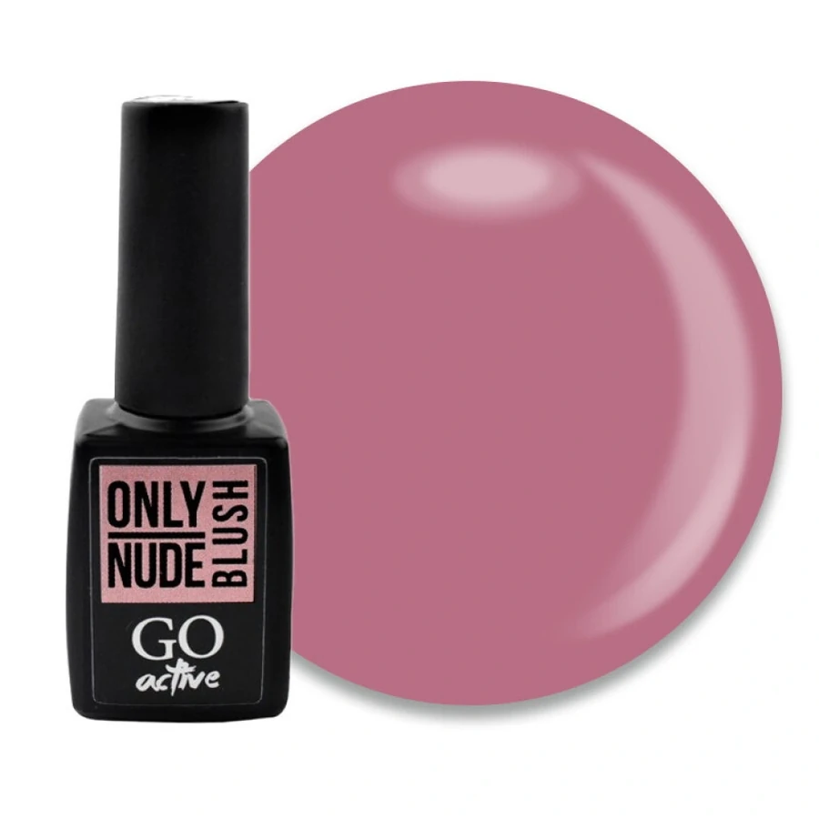 Гель-лак GO Active Gel Polish Only Nude 08 Blush приглушений рожевий, емаль 10 мл