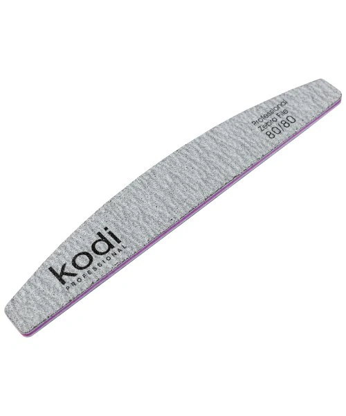 Пилка для нігтів Kodi №88 Пилка Півмісяць 80/80 грит