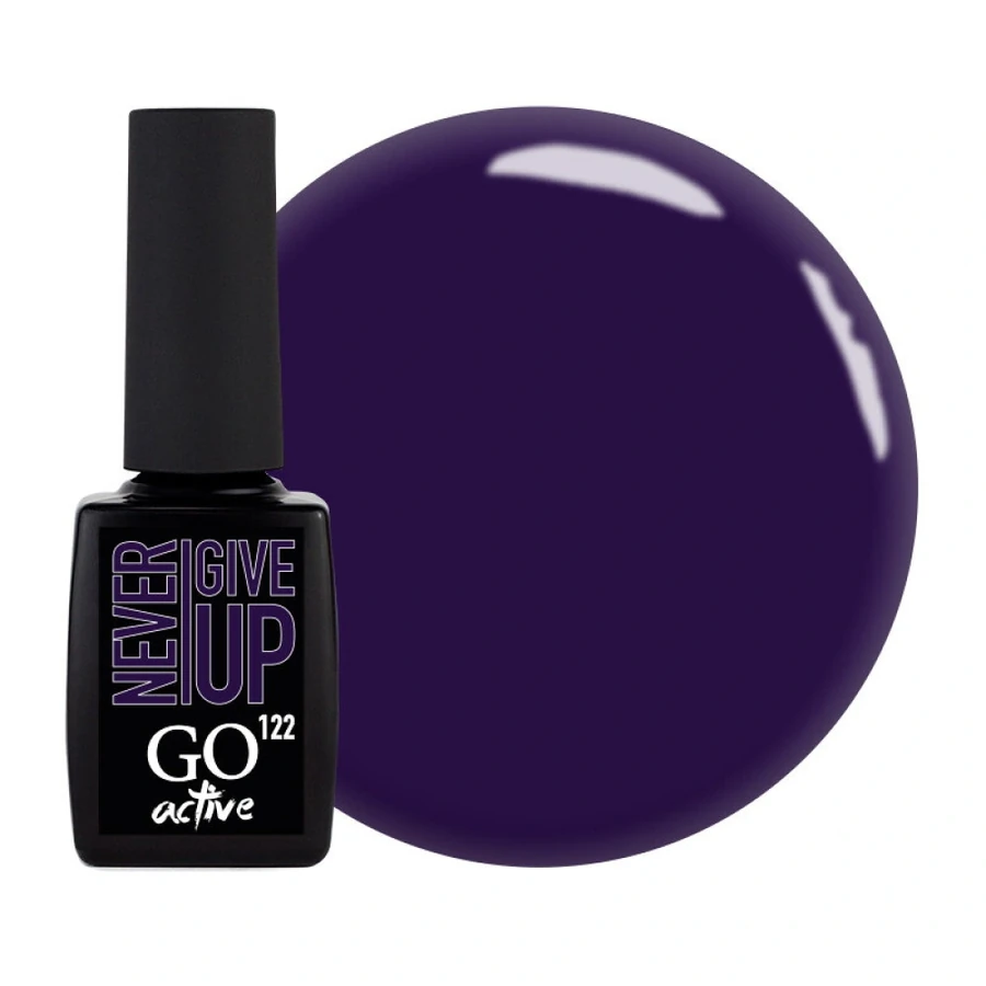 Гель-лак GO Active Gel Polish 122 фіолетовий, емаль 10 мл