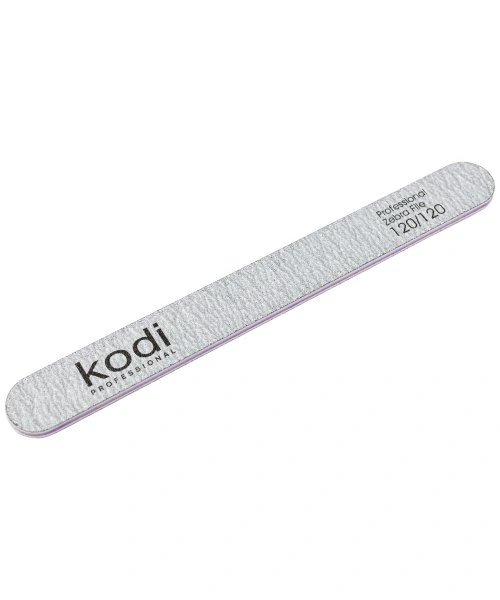 Пилка для нігтів Kodi №134 Пилка прямої форми 120/120 грит