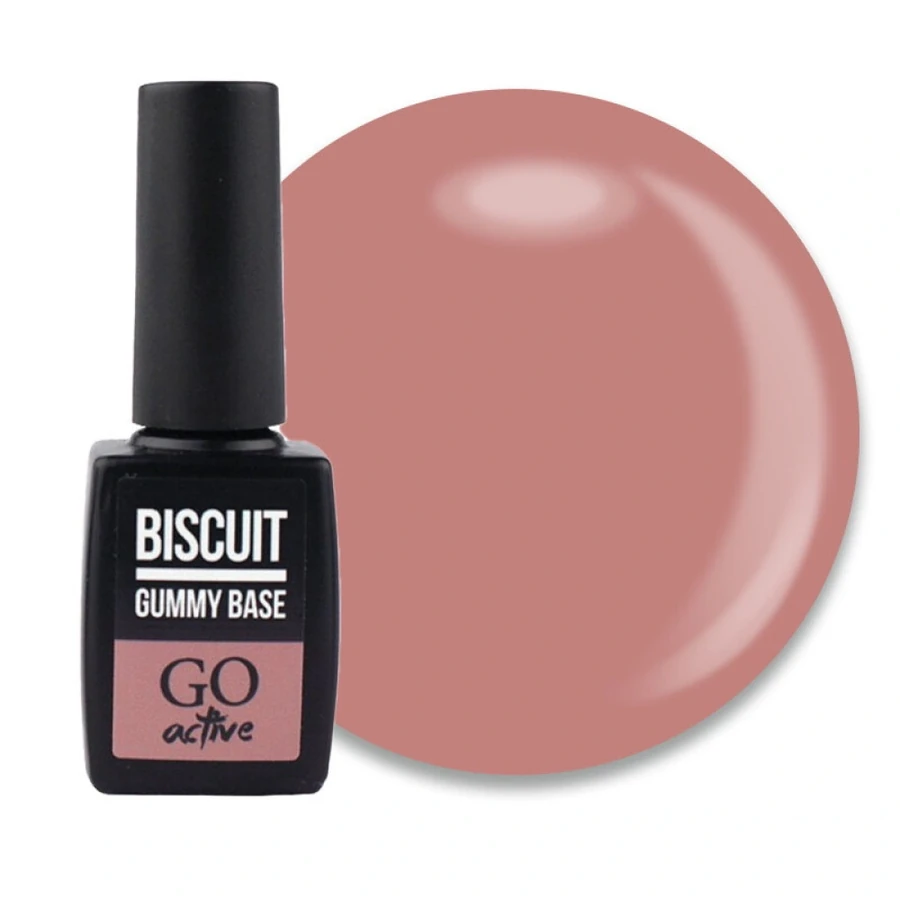 Каучукова камуфлююча база GO Active Gummy Base 06 Biscuit бісквітний, емаль 10 мл