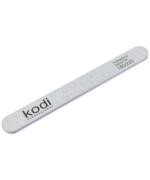 Пилка для нігтів Kodi №139 Пилка прямої форми 180/220 грит