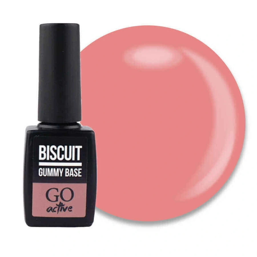 Каучукова камуфлююча база GO Active Gummy Base 07 Coral кораловий, емаль 10 мл