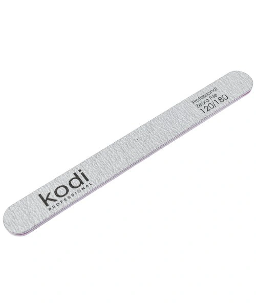 Пилка для нігтів пряма Kodi №141 Пилка прямої форми 120/180 грит