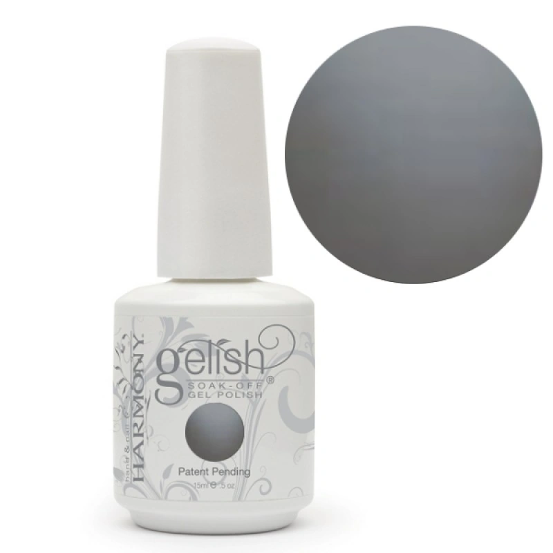 Гель-лак Harmony Gelish Fashion Week Chic сірий, емаль 15 мл