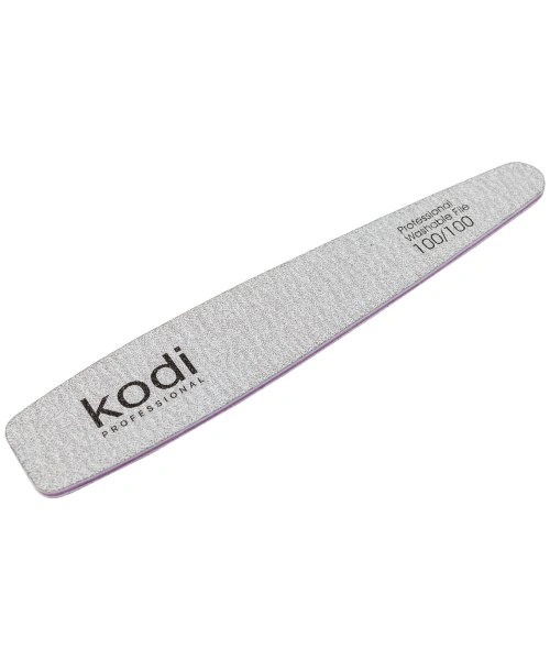 Пилка для нігтів Kodi №144 Пилка конічної форми 100/100 грит