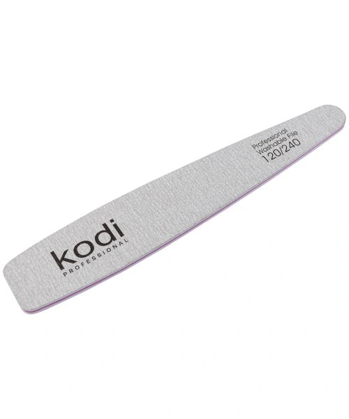 Пилка для нігтів Kodi №153 Пилка конічної форми 120/240 грит