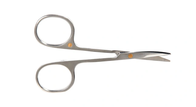 Ножиці нігтьові + чохол Olton Nail scissors шкіра