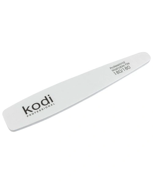 Пилка для нігтів Kodi №28 Пилка конічної форми 180/180 грит