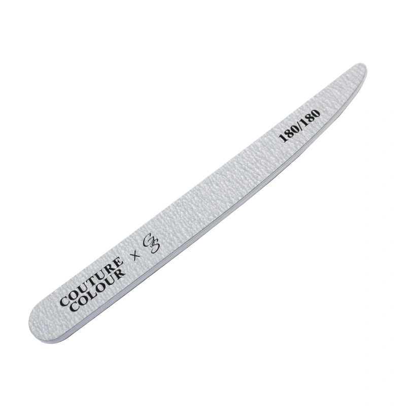 Пилка для штучних нігтів Couture Colour GS Nailfile Knife 180/180 сіра, пилка-ніж