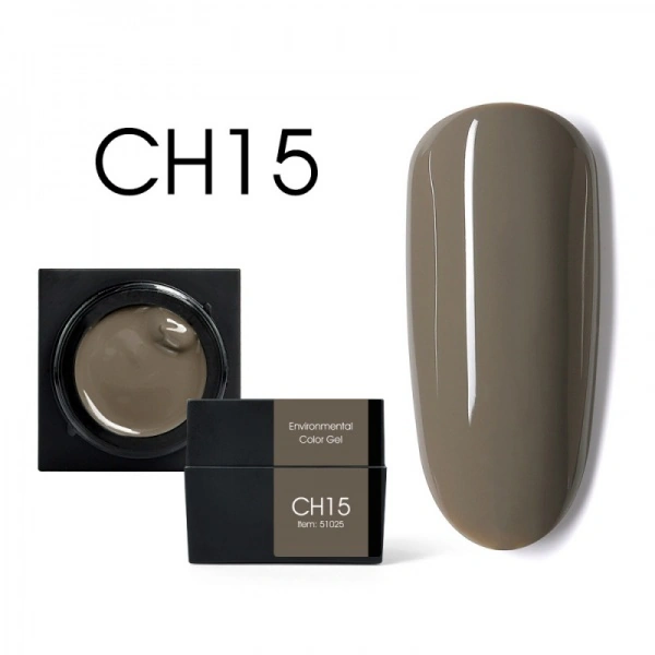 Мусс-гель Canni Color Mud Gel CH15 коричневий опал 5 мл