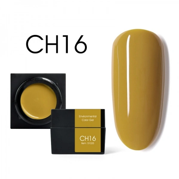 Мус-гель Canni Color Mud Gel CH16 гірчичний 5 мл