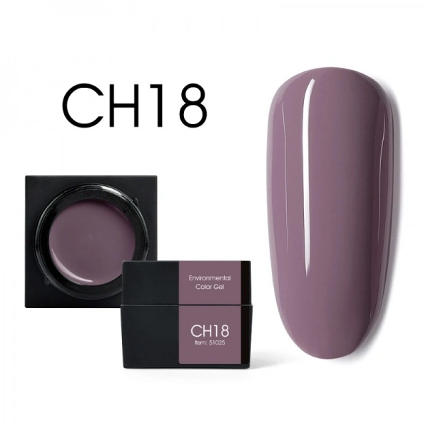 Мусс-гель Canni Color Mud Gel CH18 світлий ожиновий 5 мл