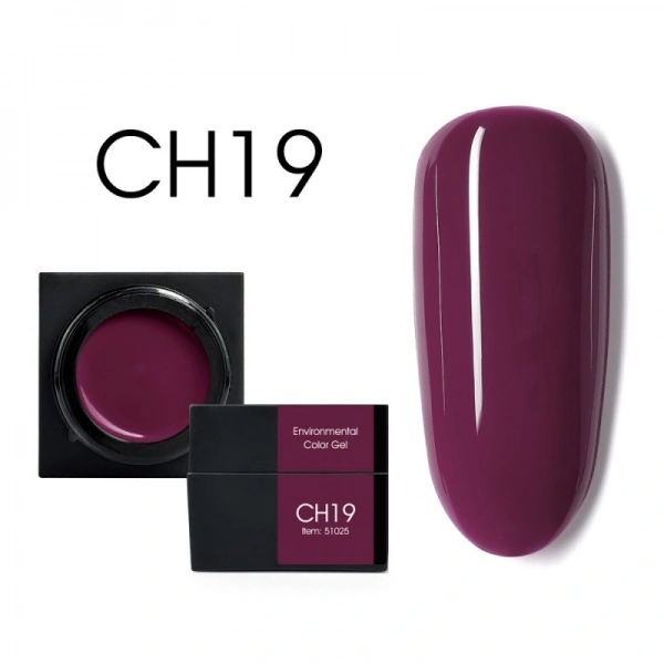 Мусс-гель Canni Color Mud Gel CH19 стигла слива 5 мл