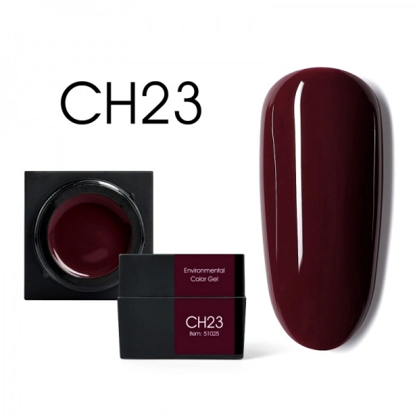 Мус-гель Canni Color Mud Gel CH23 марсала 5 мл