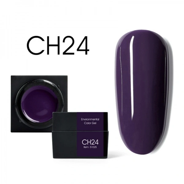 Мус-гель Canni Color Mud Gel CH24 фіолетовий 5 мл