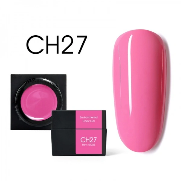 Мусс-гель Canni Color Mud Gel CH27 рожева фуксія 5 мл