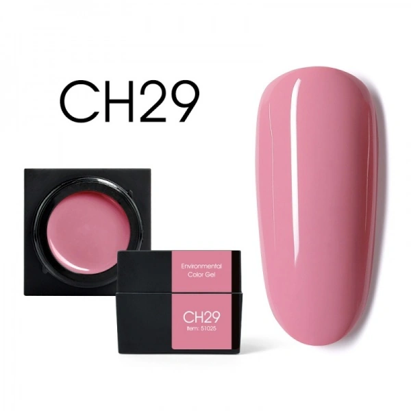 Мусс-гель Canni Color Mud Gel CH29 попелясто-рожевий 5 мл