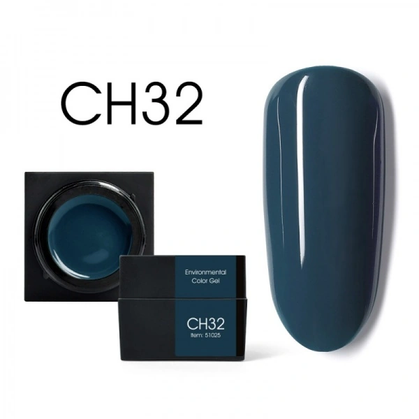 Мусс-гель Canni Color Mud Gel CH32 темний сіро-блакитний 5 мл